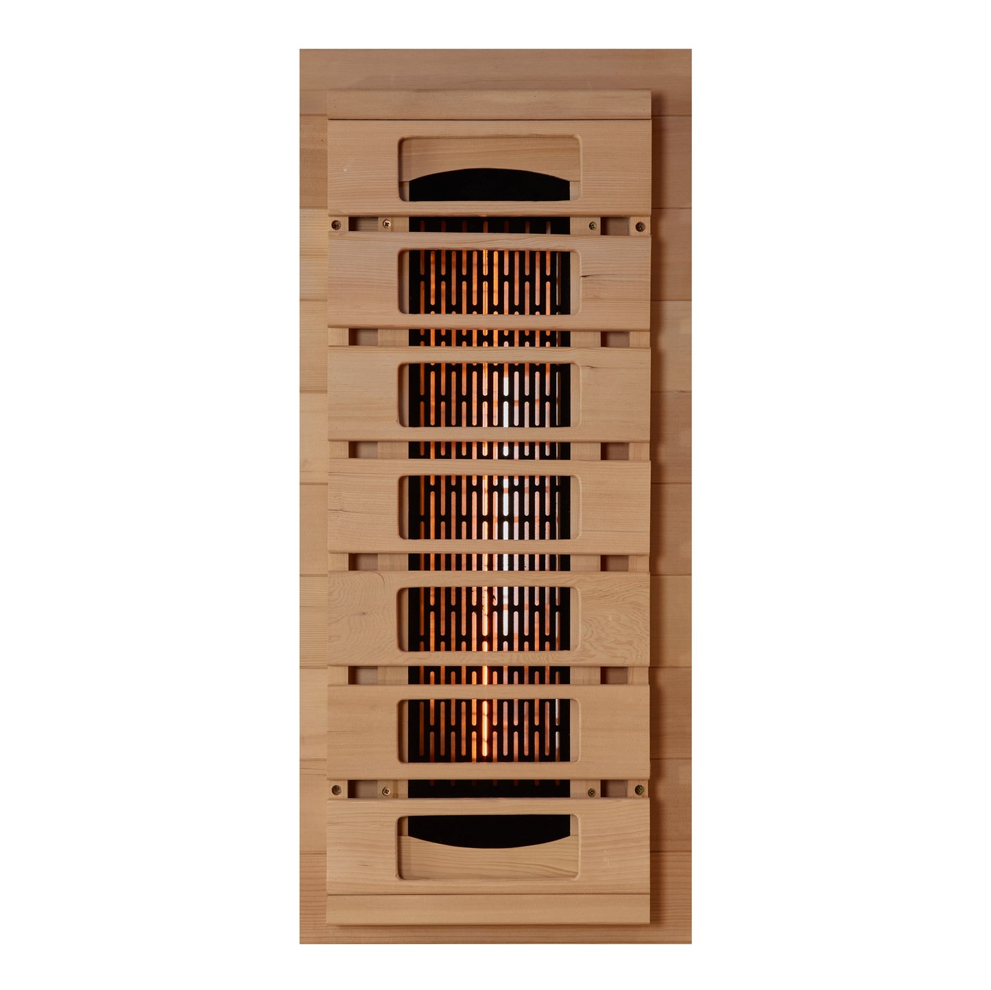Golden Designs 3 person Full Spectrum PureTech™ Near Zero EMF FAR Infrared Sauna with Himalayan Salt Bar