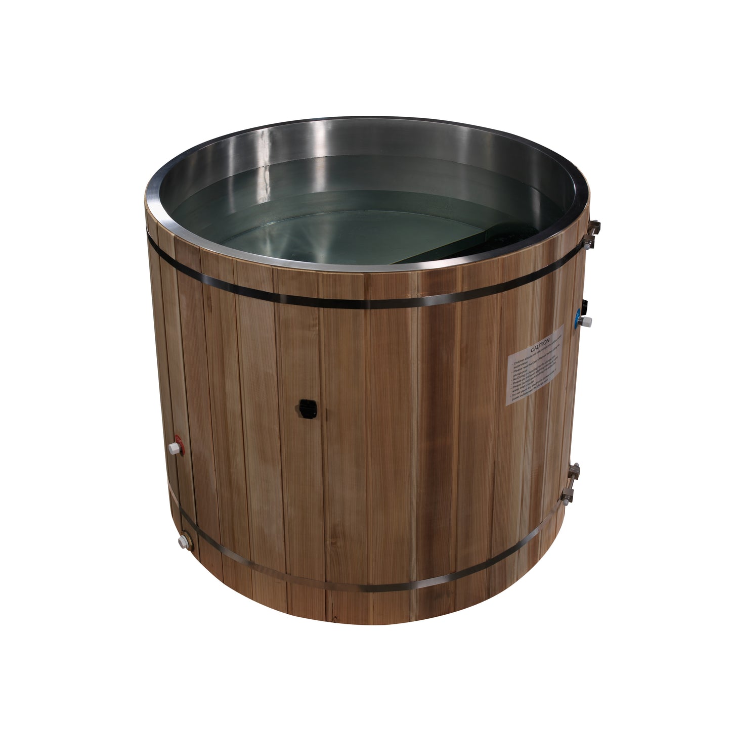 Dynamic Cold Therapy Barrel - 316 Ultra Stainless Steel with Pacific Cedar Exterior