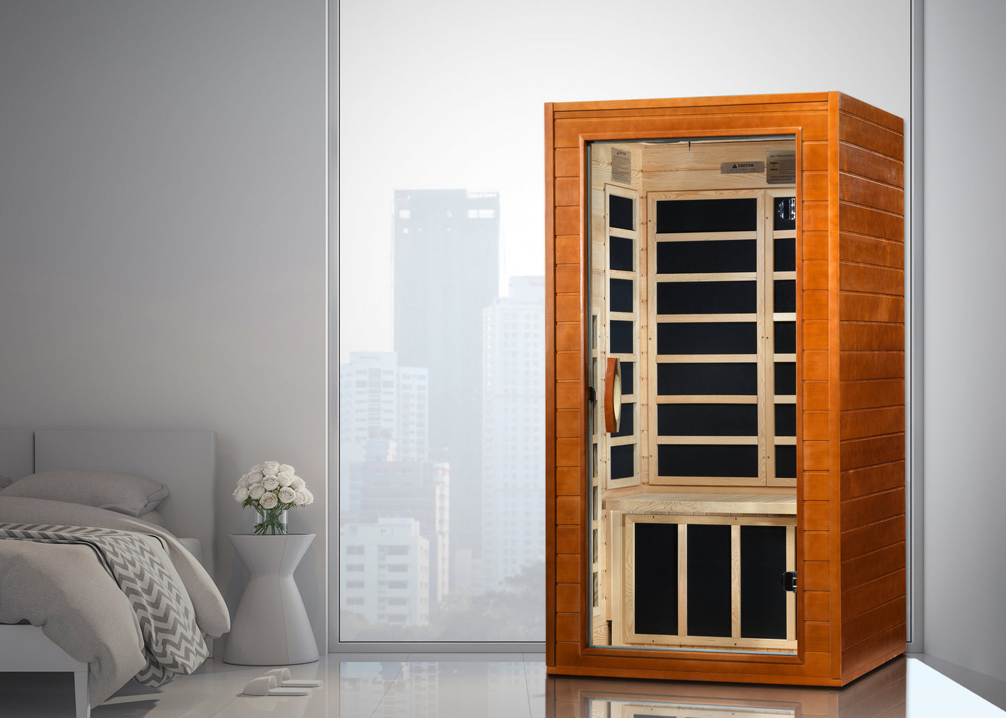 Avila 1 or 2 Person Low EMF FAR Infrared Sauna