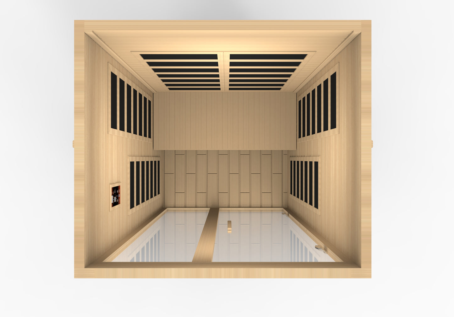 Dynamic Santiago 2 person Low EMF FAR Infrared Sauna