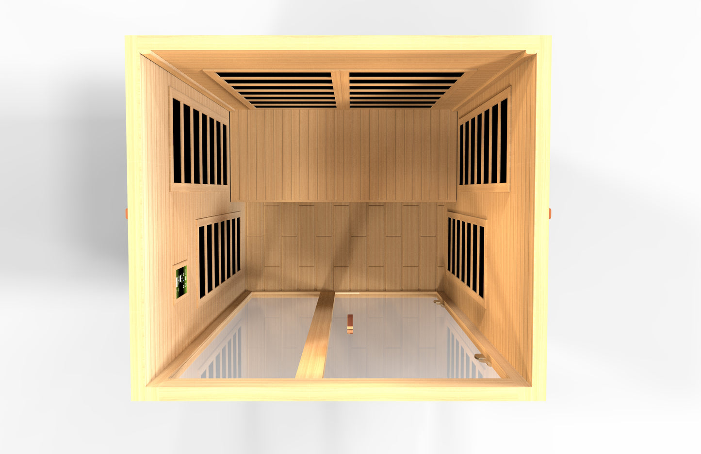 Elite Dynamic Santiago 2 person Ultra Low EMF FAR Infrared Sauna