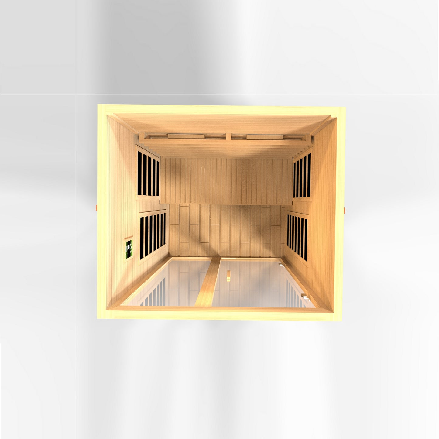 Dynamic Santiago 2 person Full Spectrum Near Zero EMF FAR Infrared Sauna