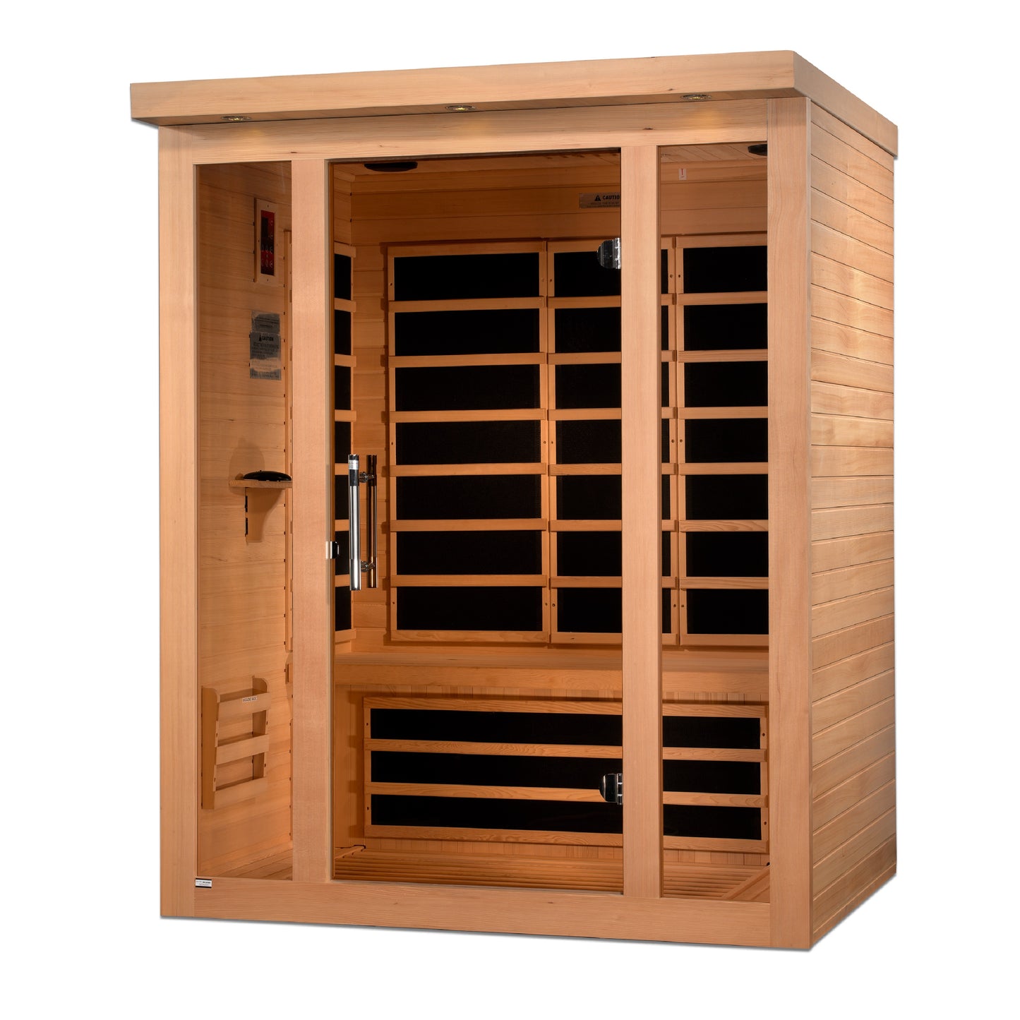 Dynamic Vila 3 person Ultra Low EMF FAR Infrared Sauna