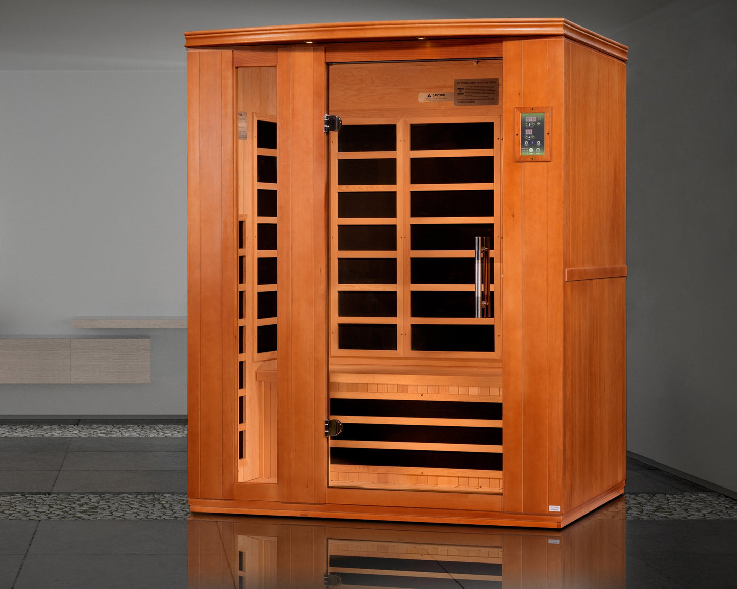Dynamic Lugano 3 person Low EMF FAR Infrared Sauna