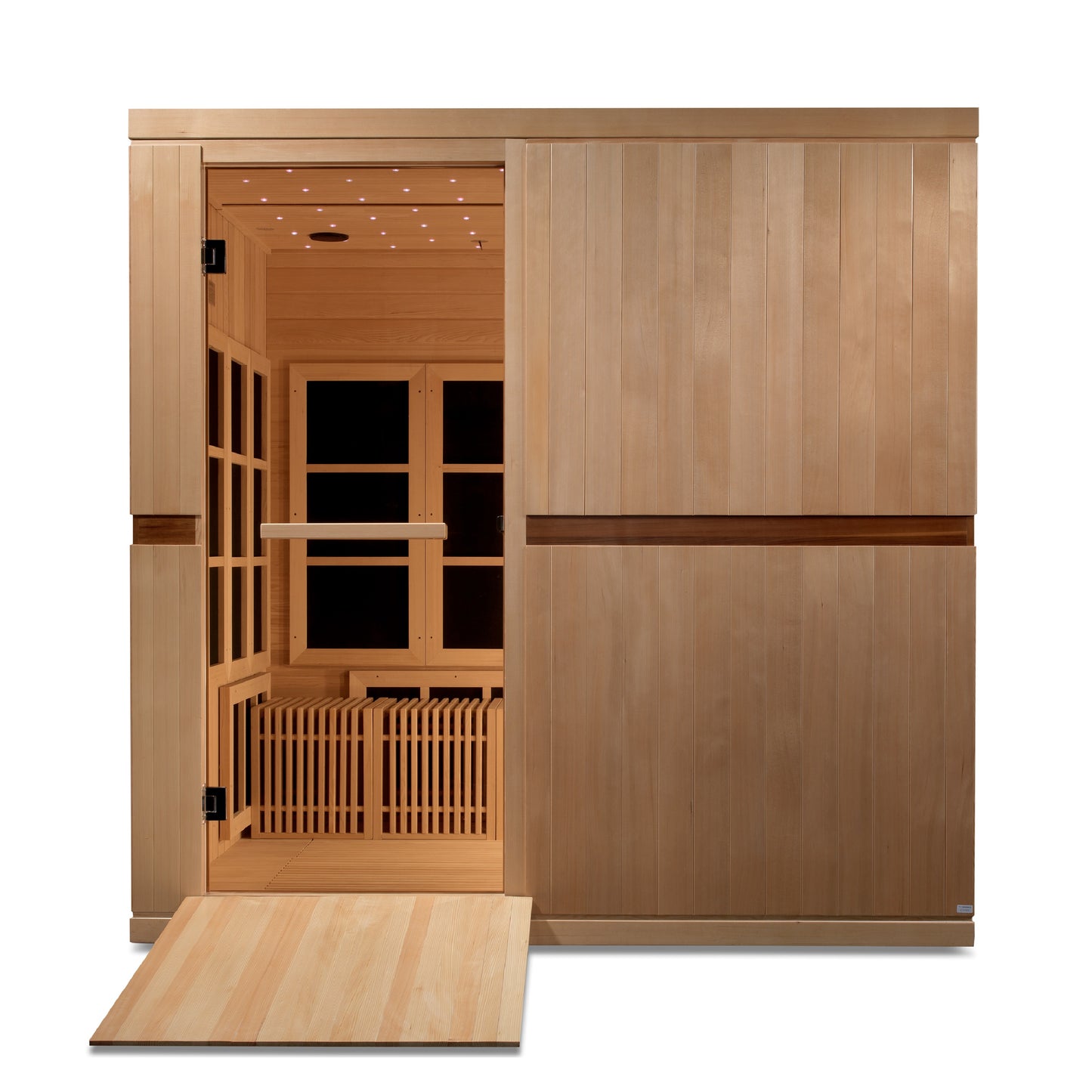 Golden Designs Catalonia 8 person PureTech™ Near Zero EMF FAR Infrared Sauna