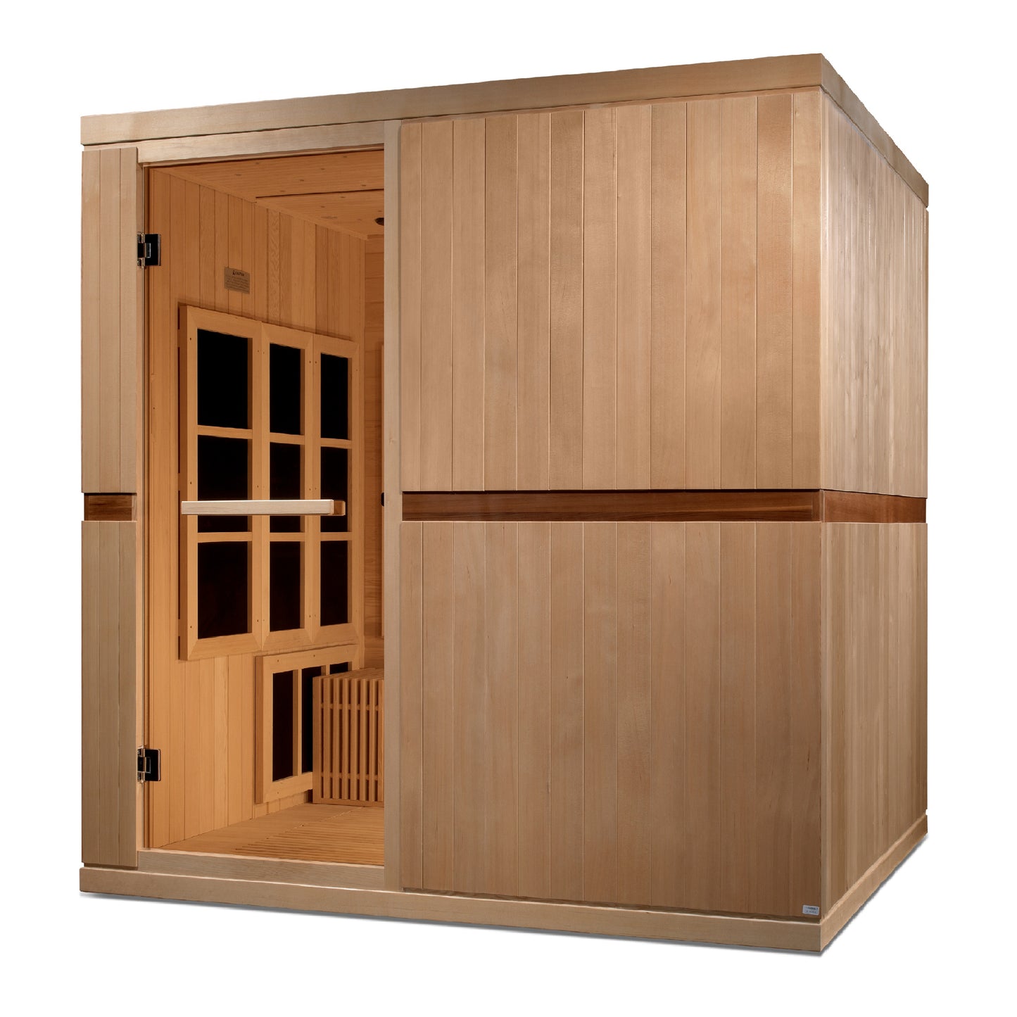 Golden Designs Catalonia 8 person PureTech™ Near Zero EMF FAR Infrared Sauna
