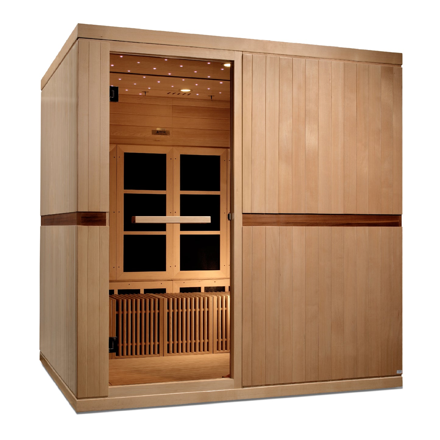 Golden Designs Catalonia 8 person PureTech™ Near Zero EMF FAR Infrared Sauna