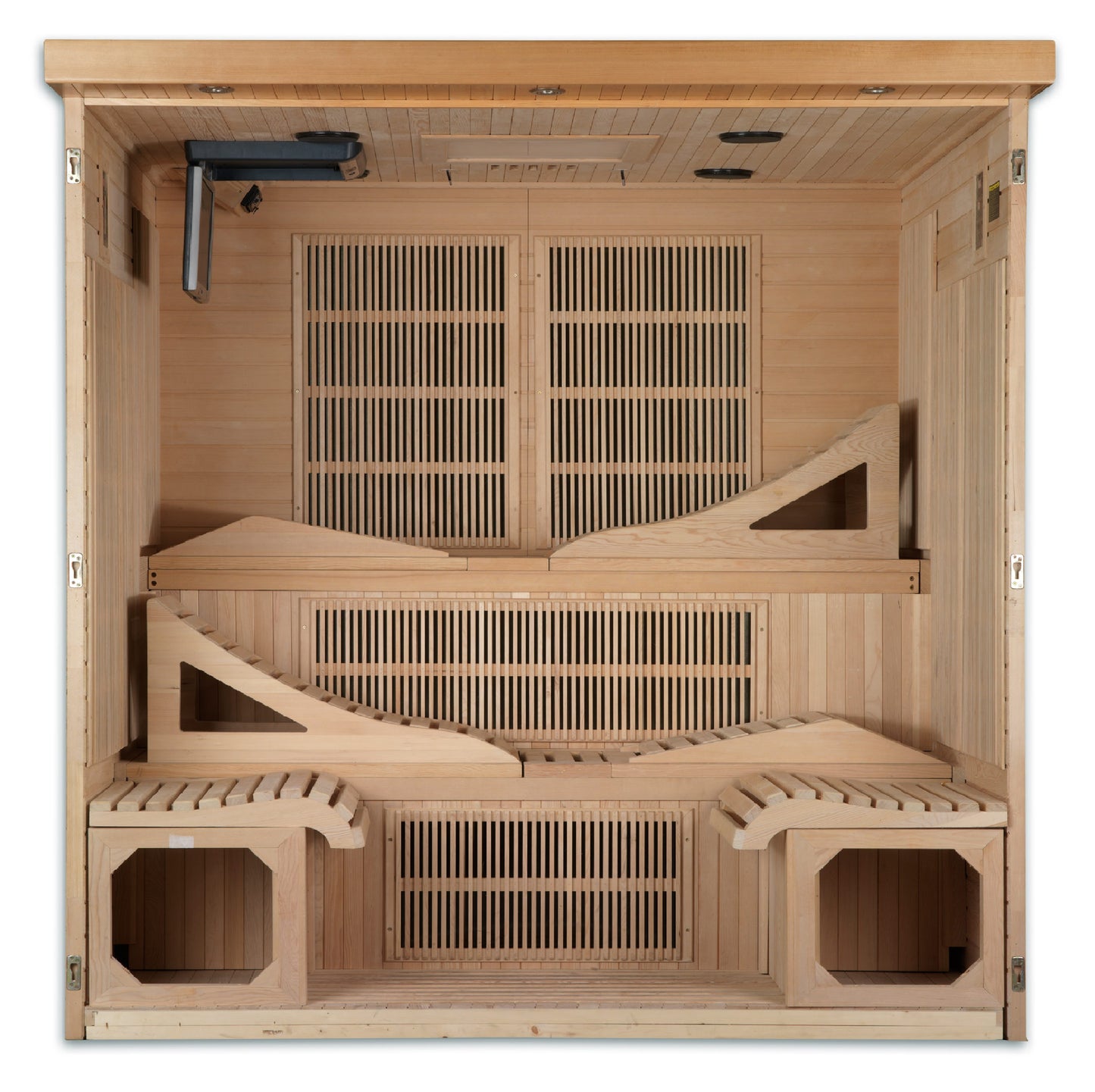 Golden Designs Monaco 6 person PureTech™ Near Zero EMF FAR Infrared Sauna