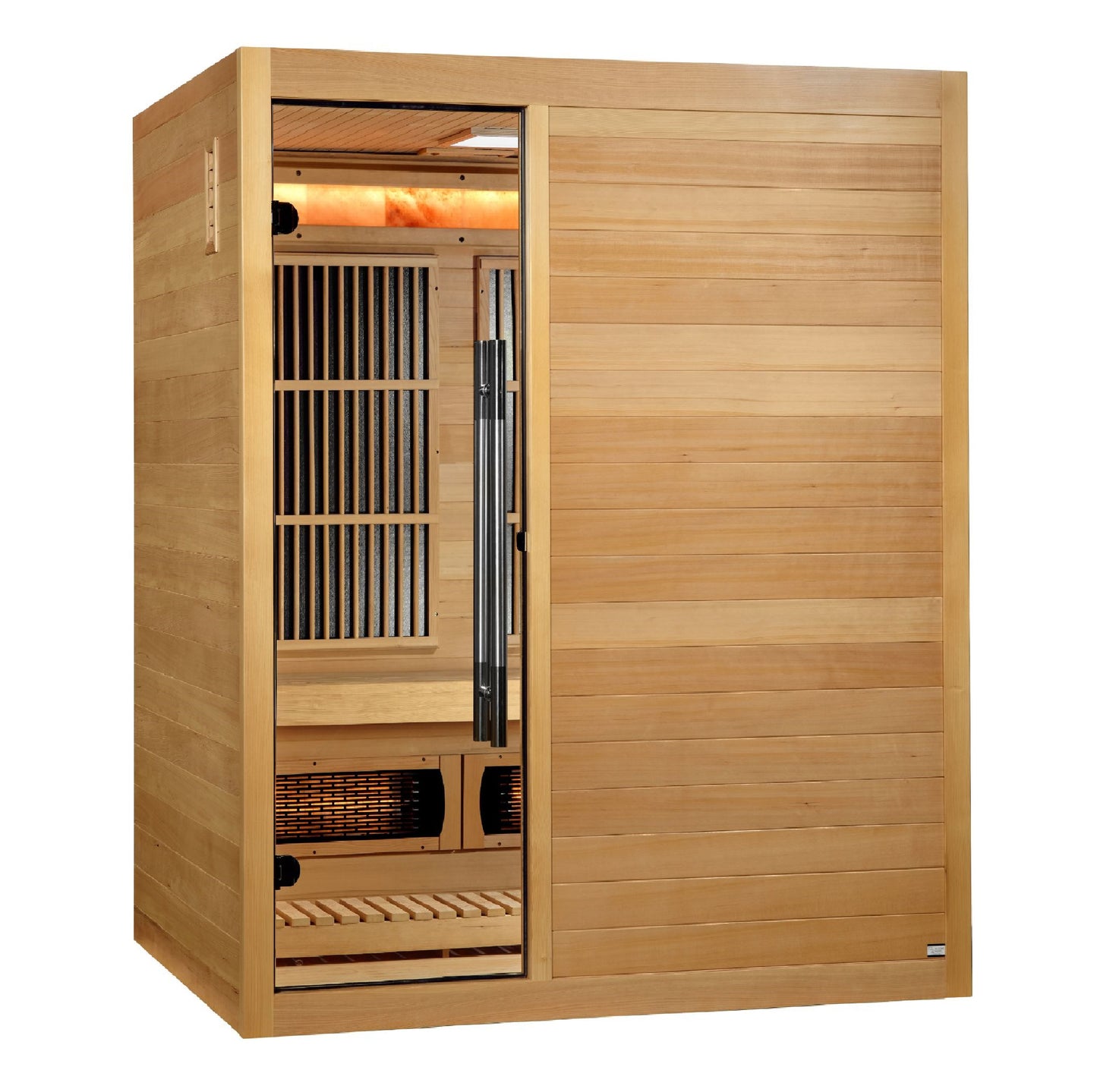 Golden Designs 2025 Soria 3 Per Hybrid Sauna. Full Spectrum and Harvia Traditional Stove