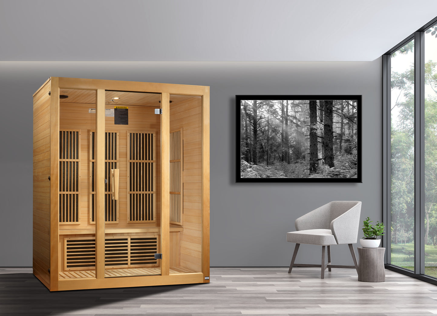 Maxxus 3 person Low EMF FAR Infrared Sauna