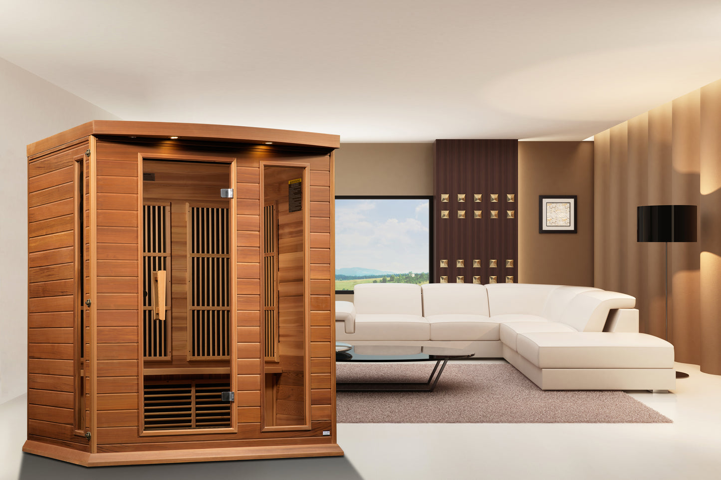 Maxxus 3 person Low EMF FAR Infrared Sauna