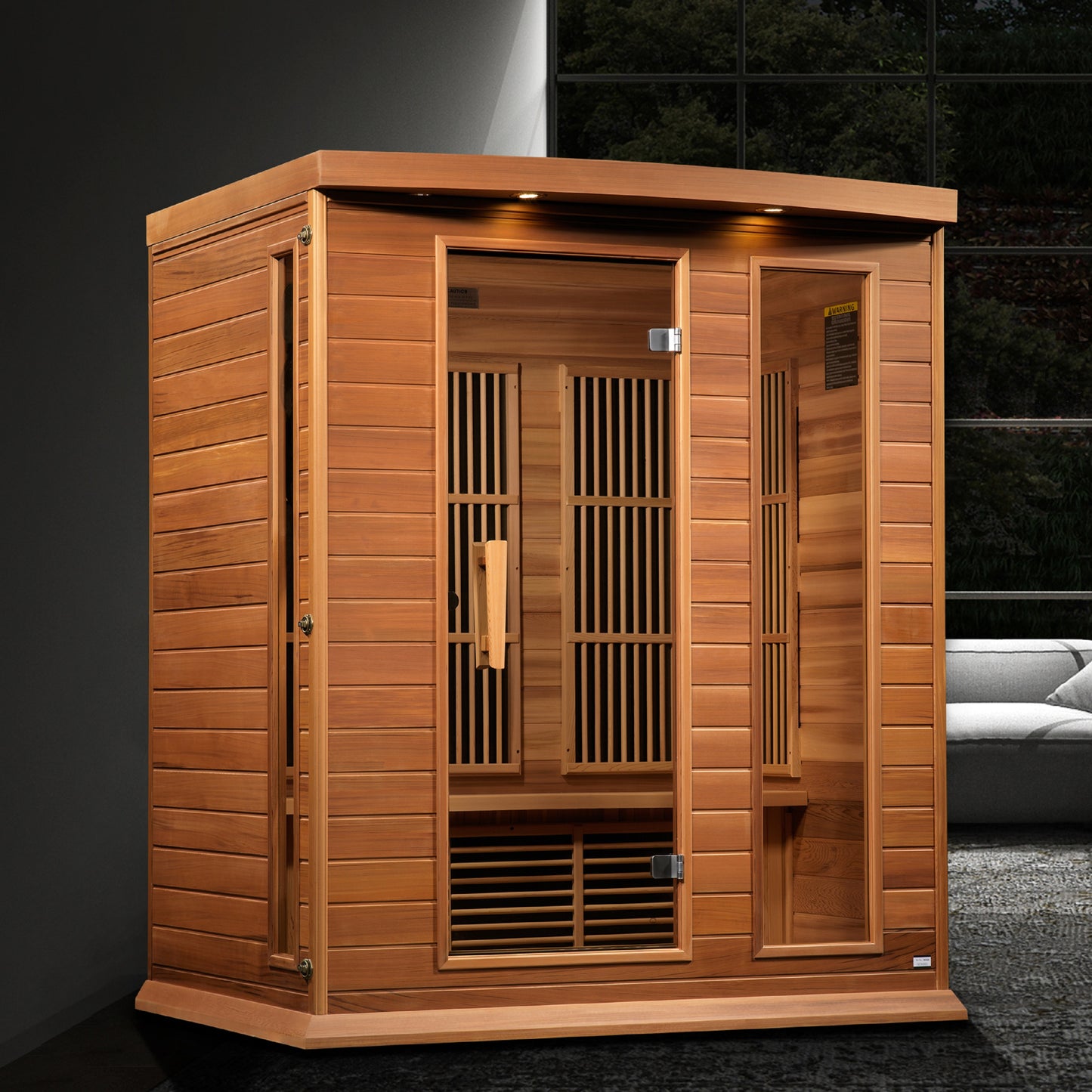 Maxxus 3 person Near Zero EMF FAR Infrared Sauna