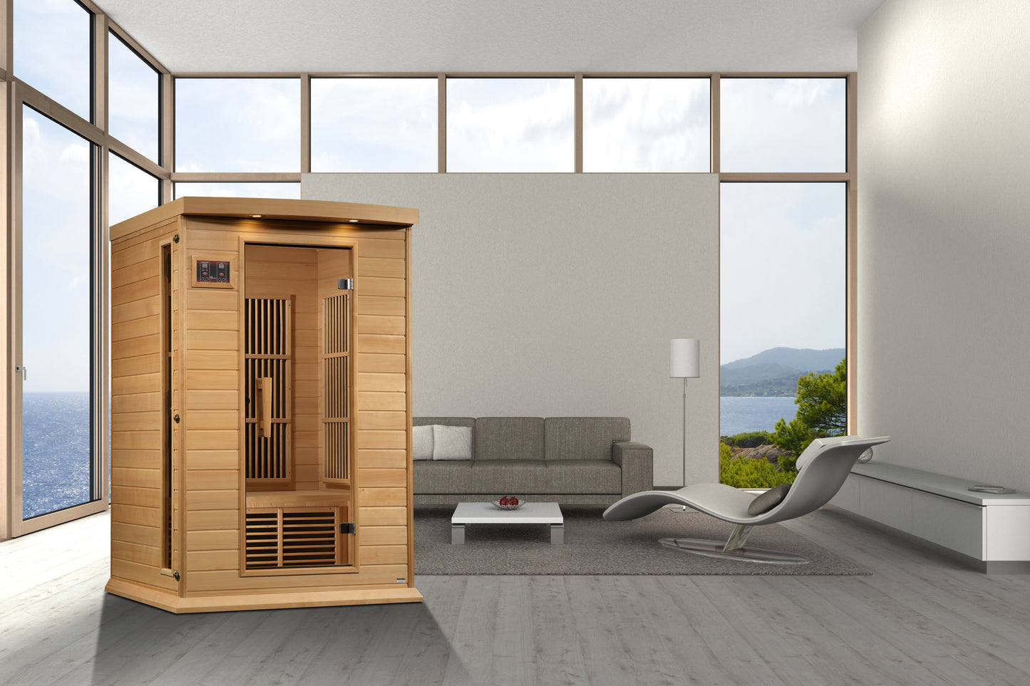 Maxxus 2 person Low EMF FAR Infrared Sauna