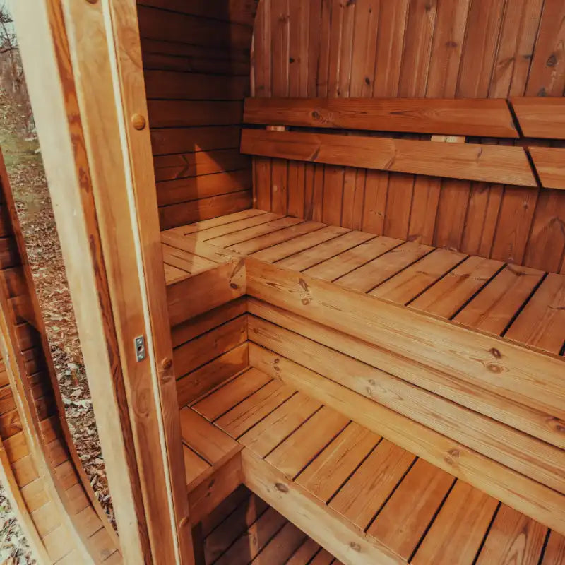 MW12 ThermoWood® Outdoor Sauna
