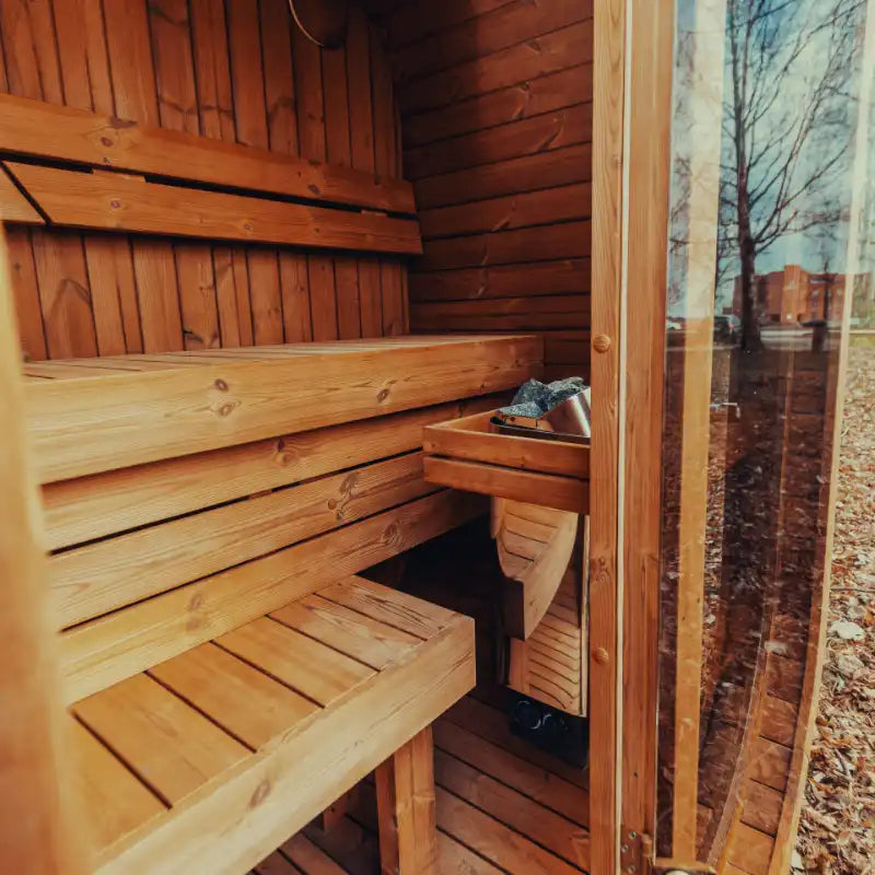 MW12 ThermoWood® Outdoor Sauna