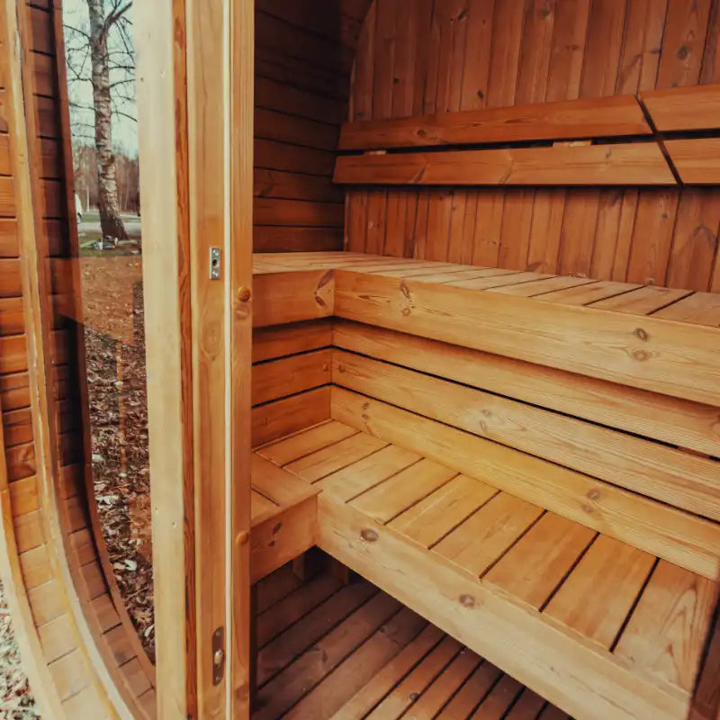 MW12 ThermoWood® Outdoor Sauna