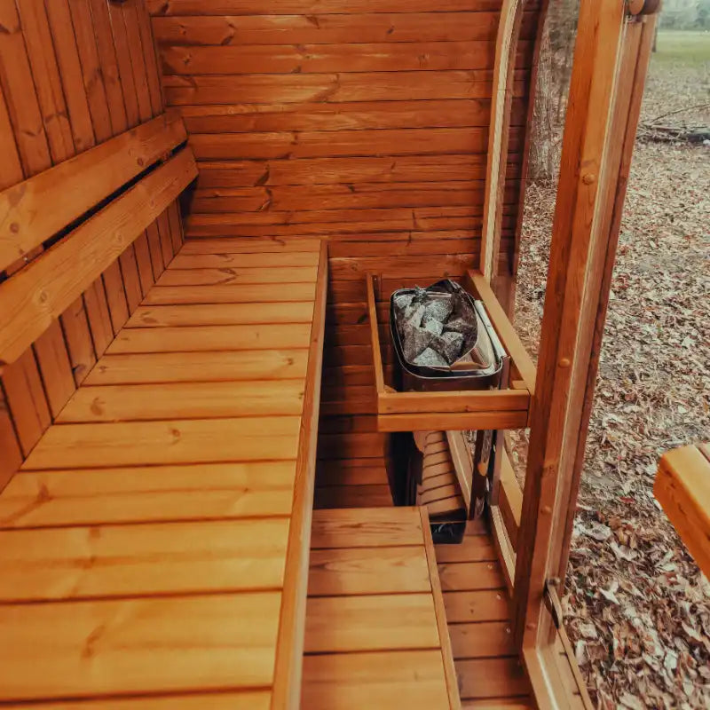 MW12 ThermoWood® Outdoor Sauna