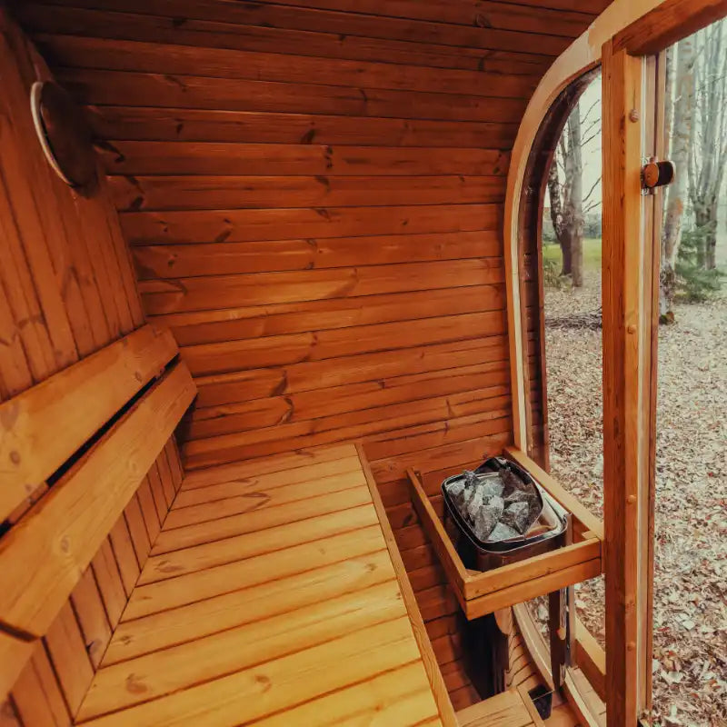 MW12 ThermoWood® Outdoor Sauna
