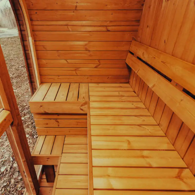 MW12 ThermoWood® Outdoor Sauna