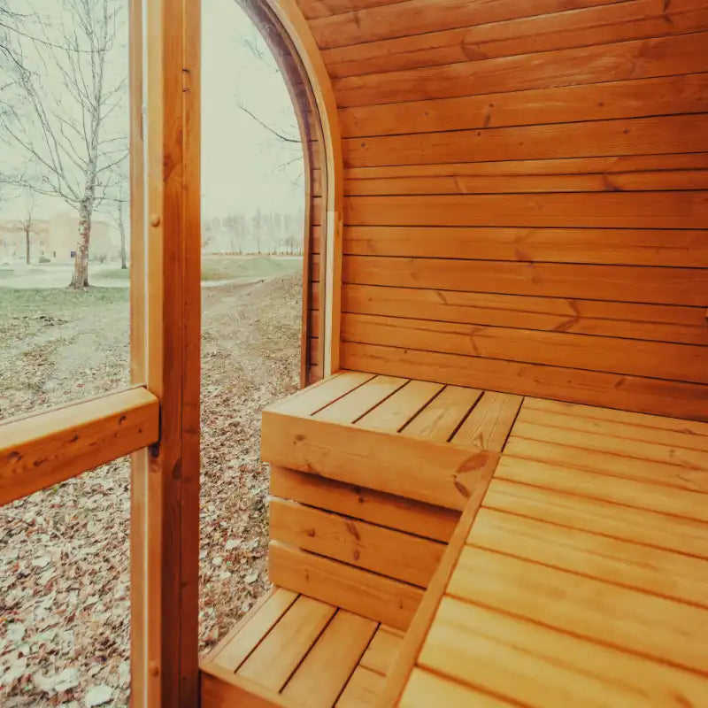 MW12 ThermoWood® Outdoor Sauna