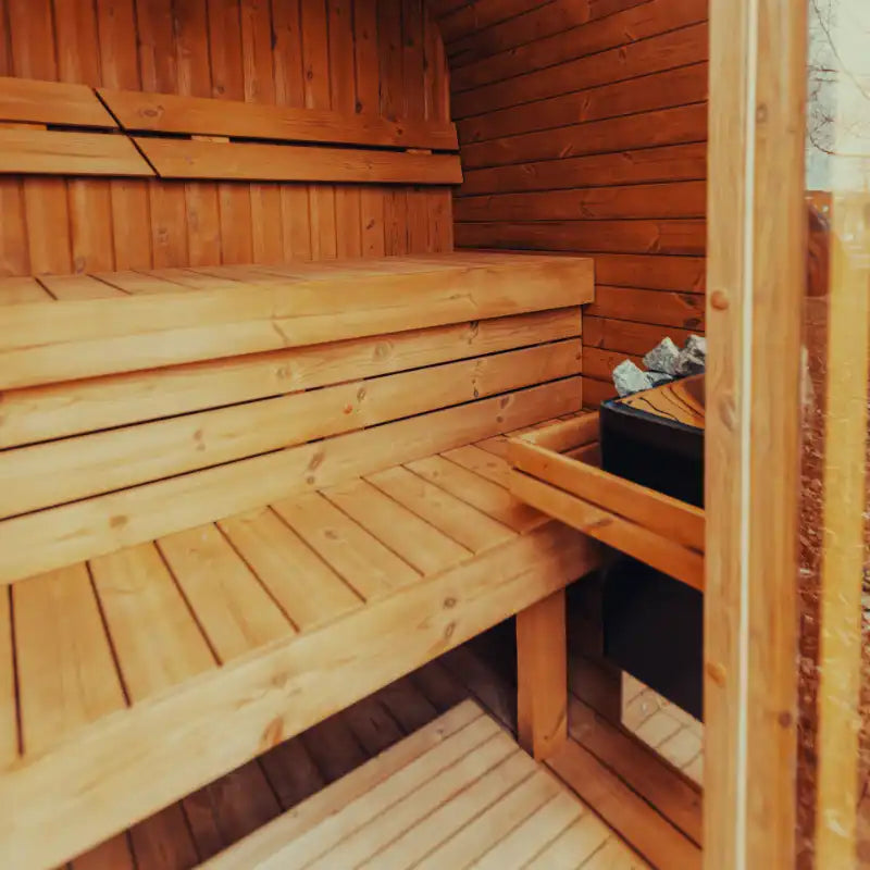 MW16 ThermoWood® Outdoor Sauna