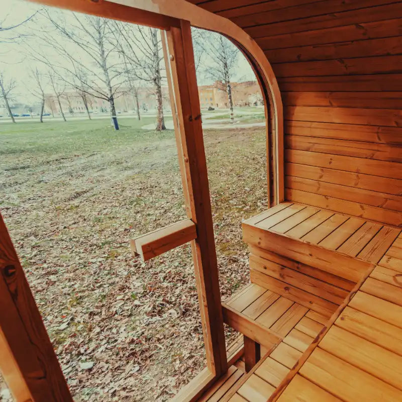 MW16 ThermoWood® Outdoor Sauna