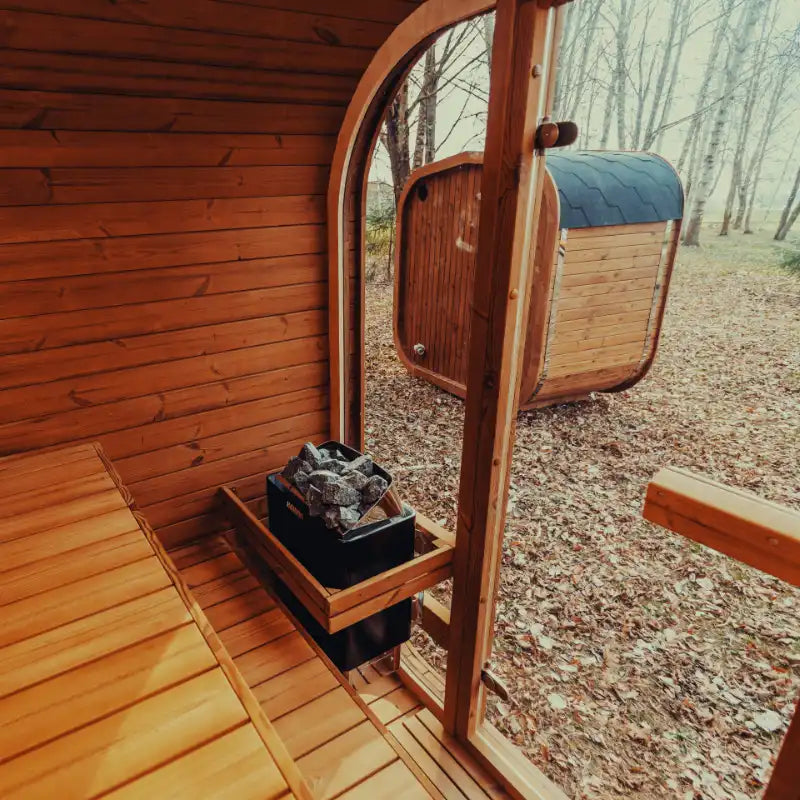 MW16 ThermoWood® Outdoor Sauna