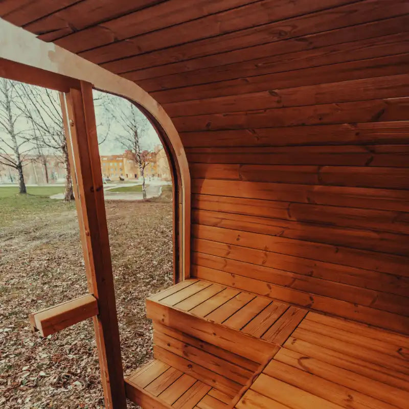 MW16 ThermoWood® Outdoor Sauna
