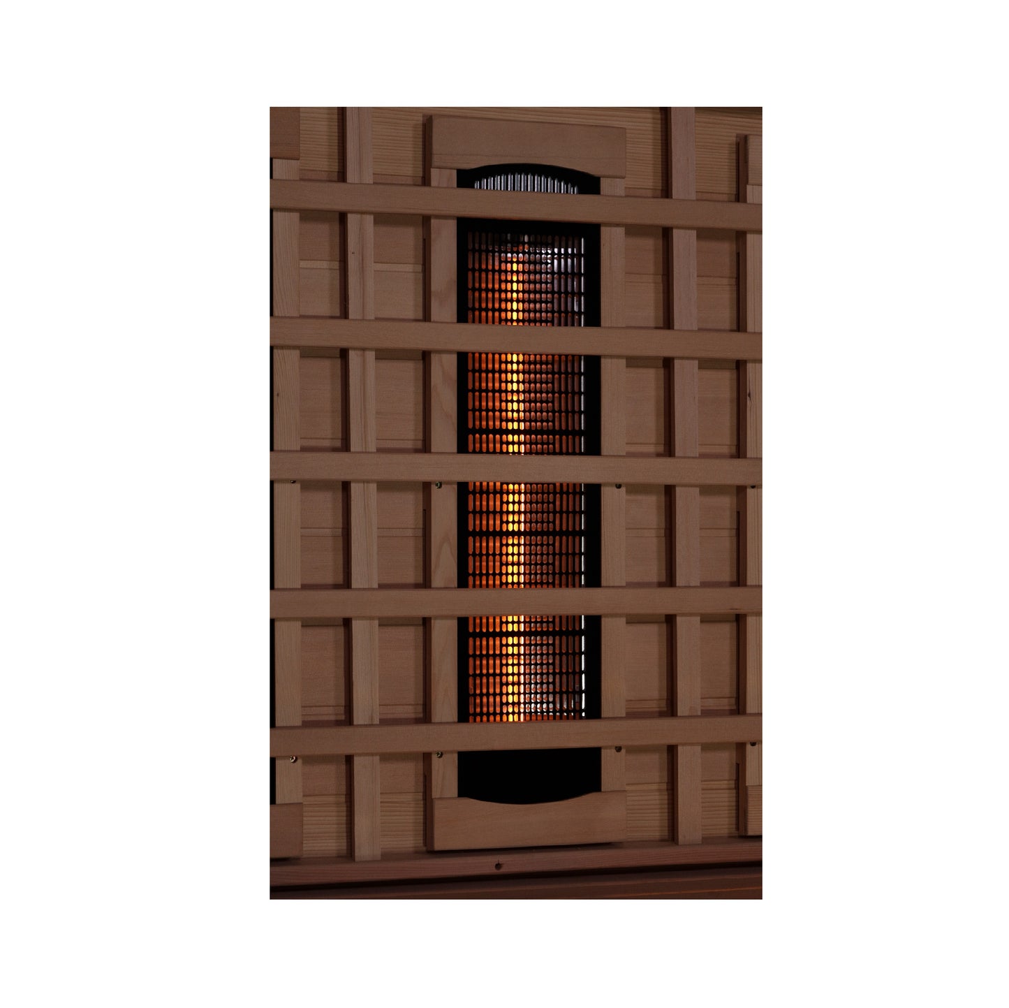 Golden Designs 6 person Full Spectrum PureTech™ Near Zero EMF FAR Infrared Sauna with Himalayan Salt Bar