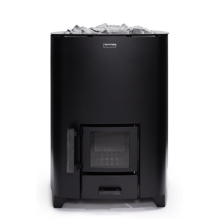 Narvi NC 16 Black Woodburning Heater
