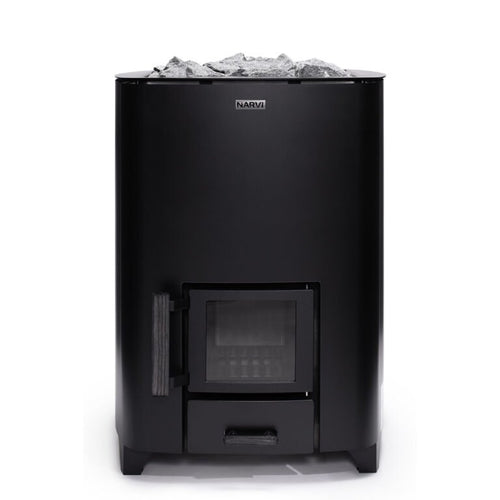 Narvi NC 16 Black Woodburning Heater