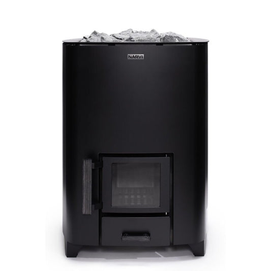 Narvi NC 16 Black Woodburning Heater