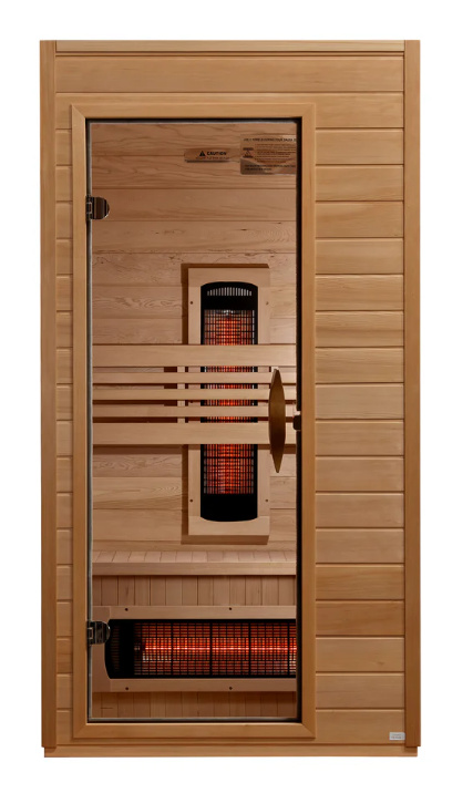 ***New 2026 Model*** Dynamic Martin Full Spectrum 1–2 Person Near Zero EMF Infrared Sauna (Canadian Hemlock)