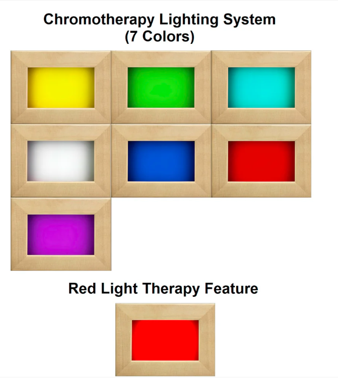 ***New 2026 Model*** Dynamic Llumeneres Full Spectrum 2-Person Near Zero EMF Infrared Sauna (Canadian Hemlock)