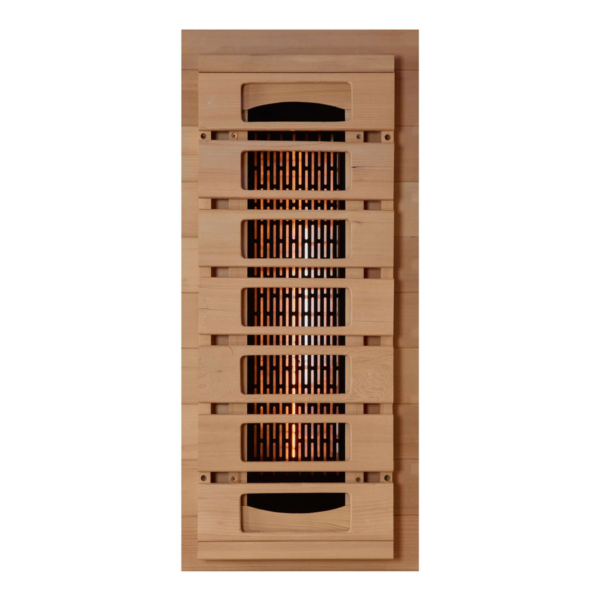 Golden Designs 3 person Full Spectrum PureTech™ Near Zero EMF FAR Infrared Sauna with Himalayan Salt Bar