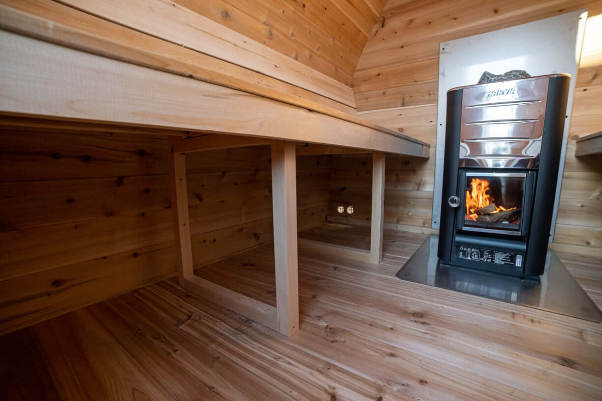 Leisurecraft Canadian Timber MiniPOD 4-Person Sauna