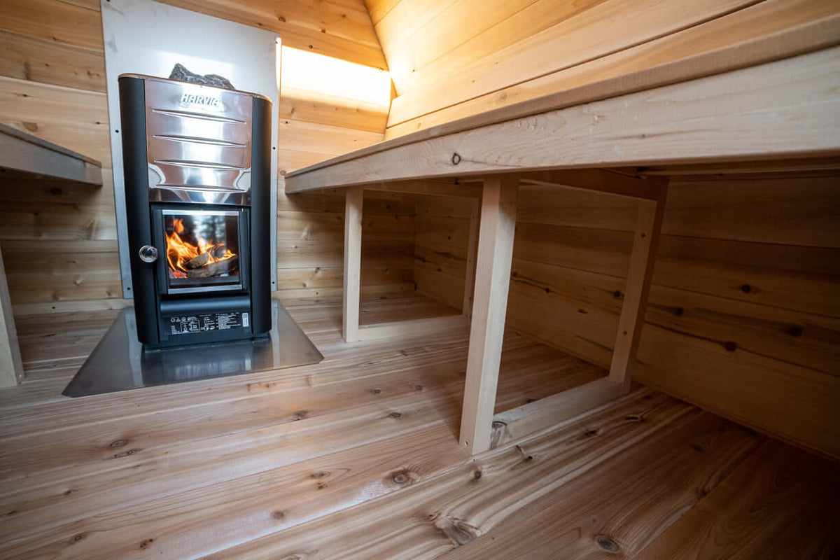 Leisurecraft Canadian Timber MiniPOD 4-Person Sauna