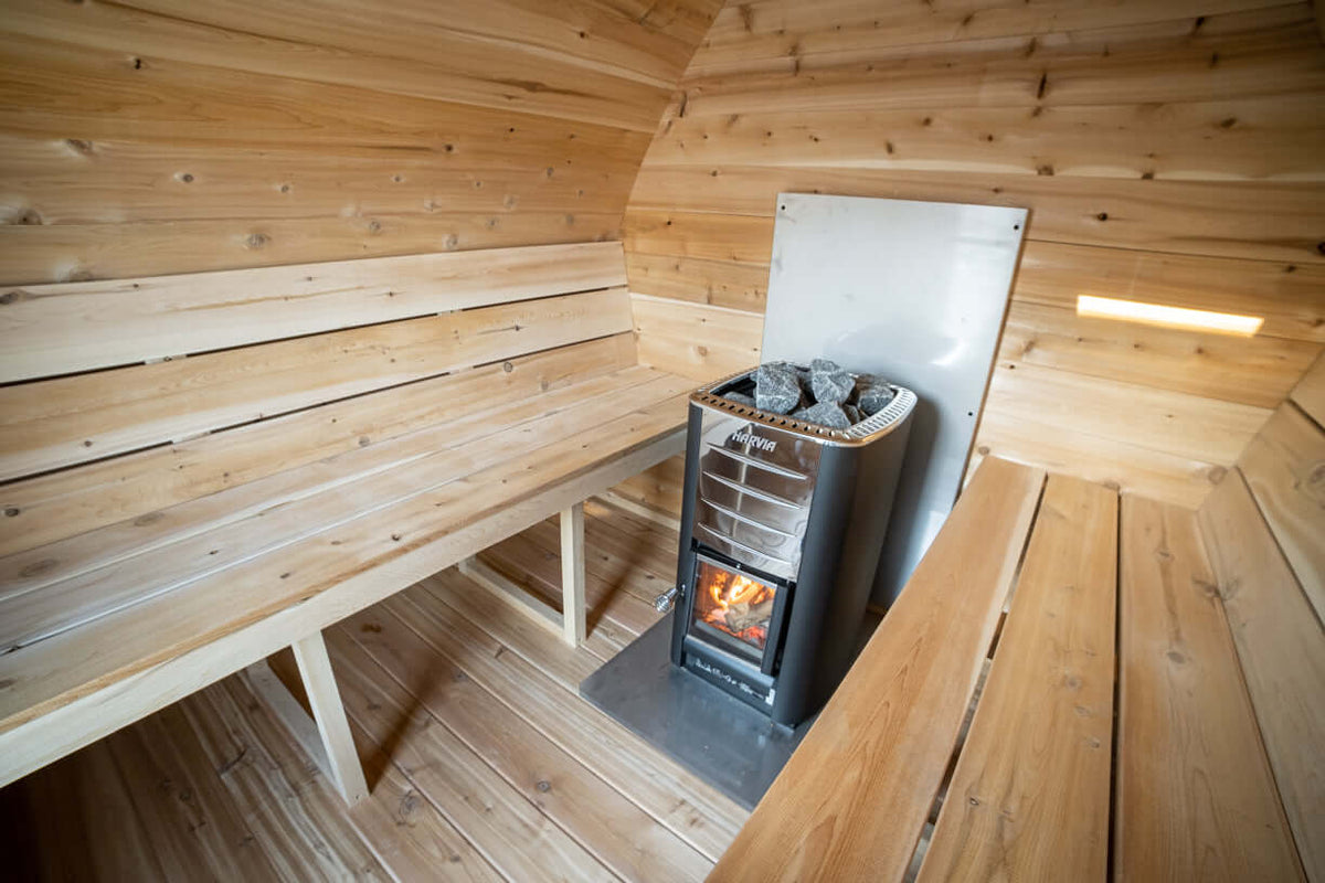 Leisurecraft Canadian Timber MiniPOD 4-Person Sauna