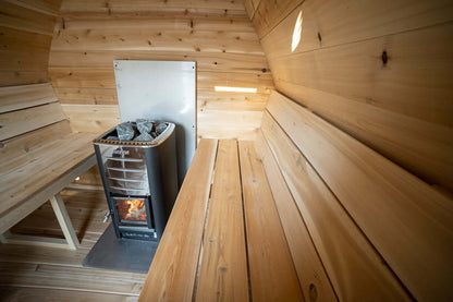 LeisureCraft Canadian Timber MiniPOD Sauna