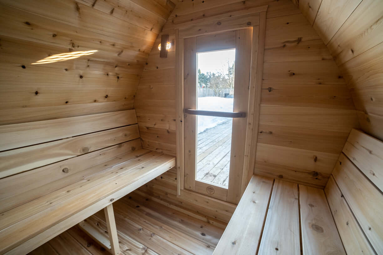 LeisureCraft Canadian Timber MiniPOD Sauna