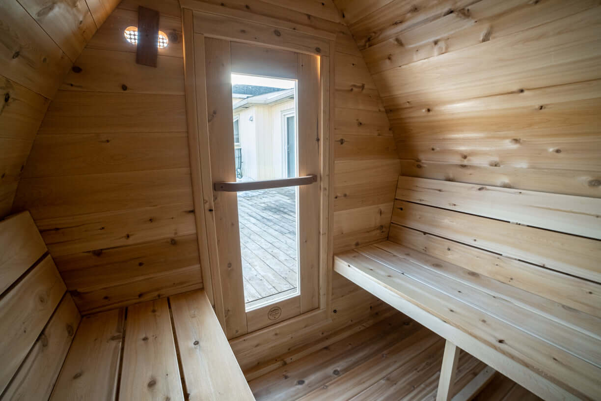LeisureCraft Canadian Timber MiniPOD Sauna