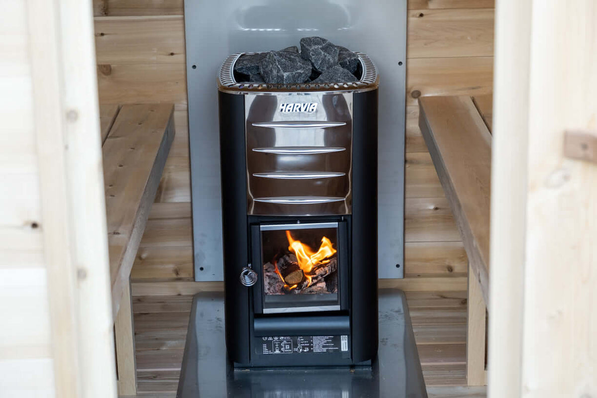 Leisurecraft Canadian Timber MiniPOD 4-Person Sauna
