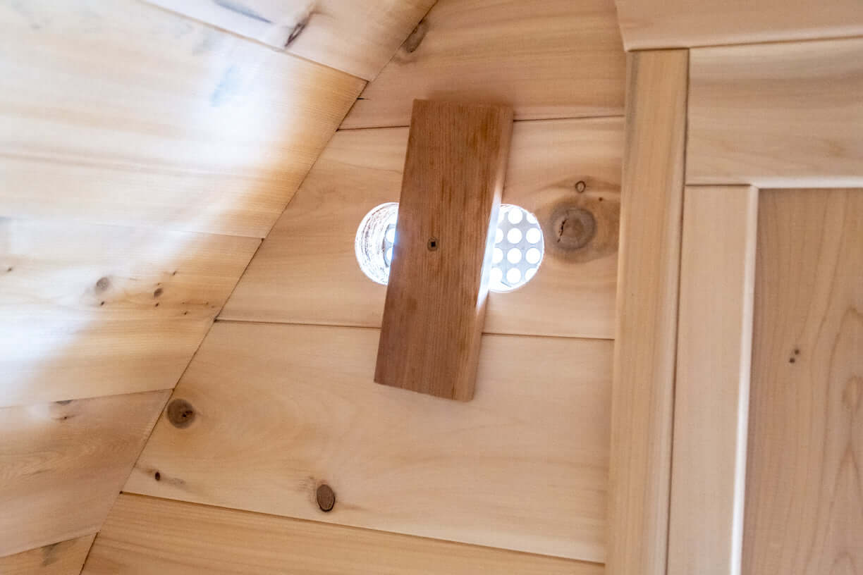 LeisureCraft Canadian Timber MiniPOD Sauna
