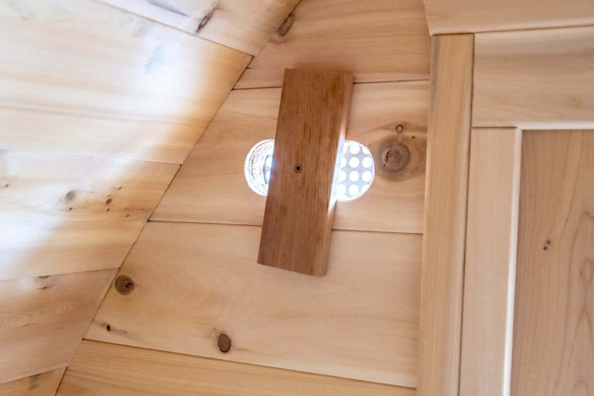 Leisurecraft Canadian Timber MiniPOD 4-Person Sauna