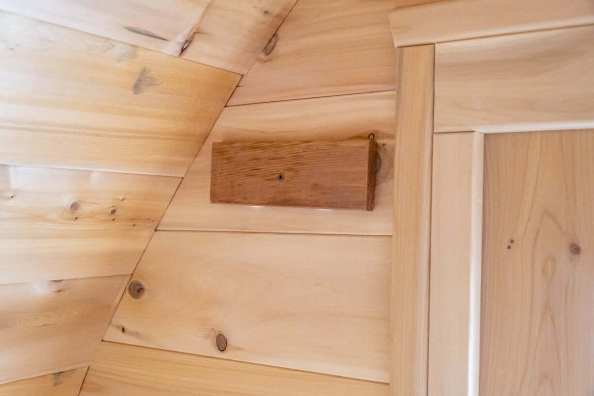 Leisurecraft Canadian Timber MiniPOD 4-Person Sauna