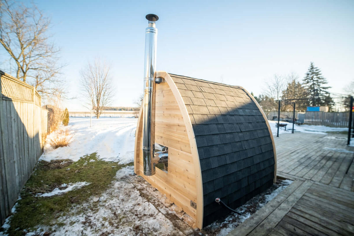 Leisurecraft Canadian Timber MiniPOD 4-Person Sauna