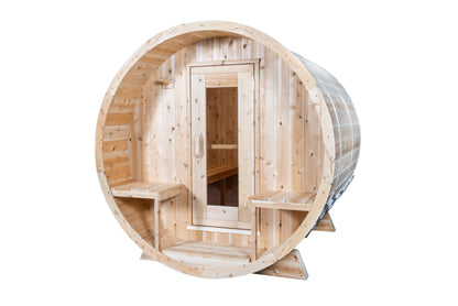 Leisurecraft Canadian Timber Serenity Barrel Sauna