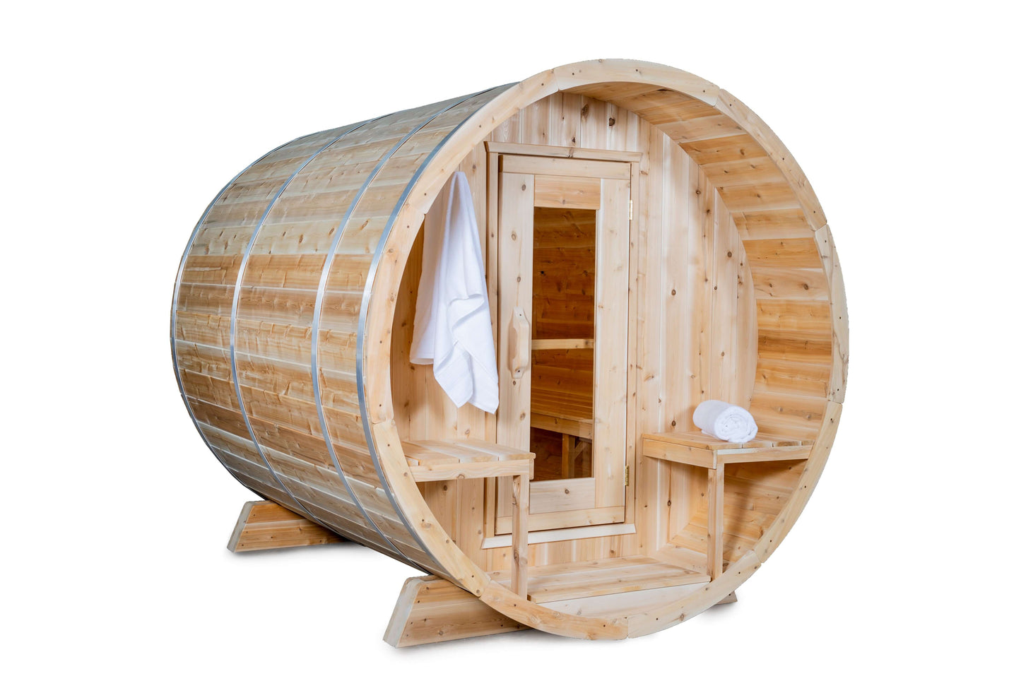 Leisurecraft Canadian Timber Serenity Barrel Sauna