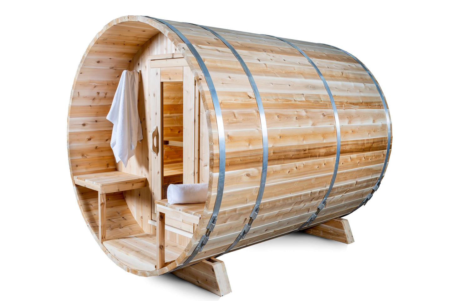 Leisurecraft Canadian Timber Serenity Barrel Sauna