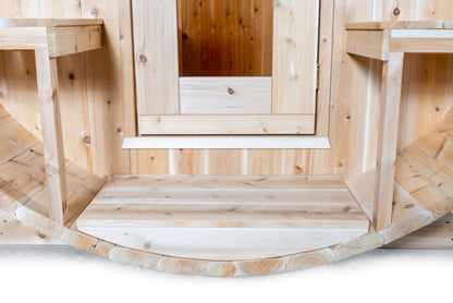 Leisurecraft Canadian Timber Serenity Barrel Sauna